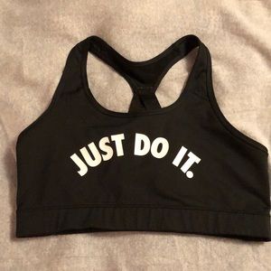 Black Nike Sports Bra